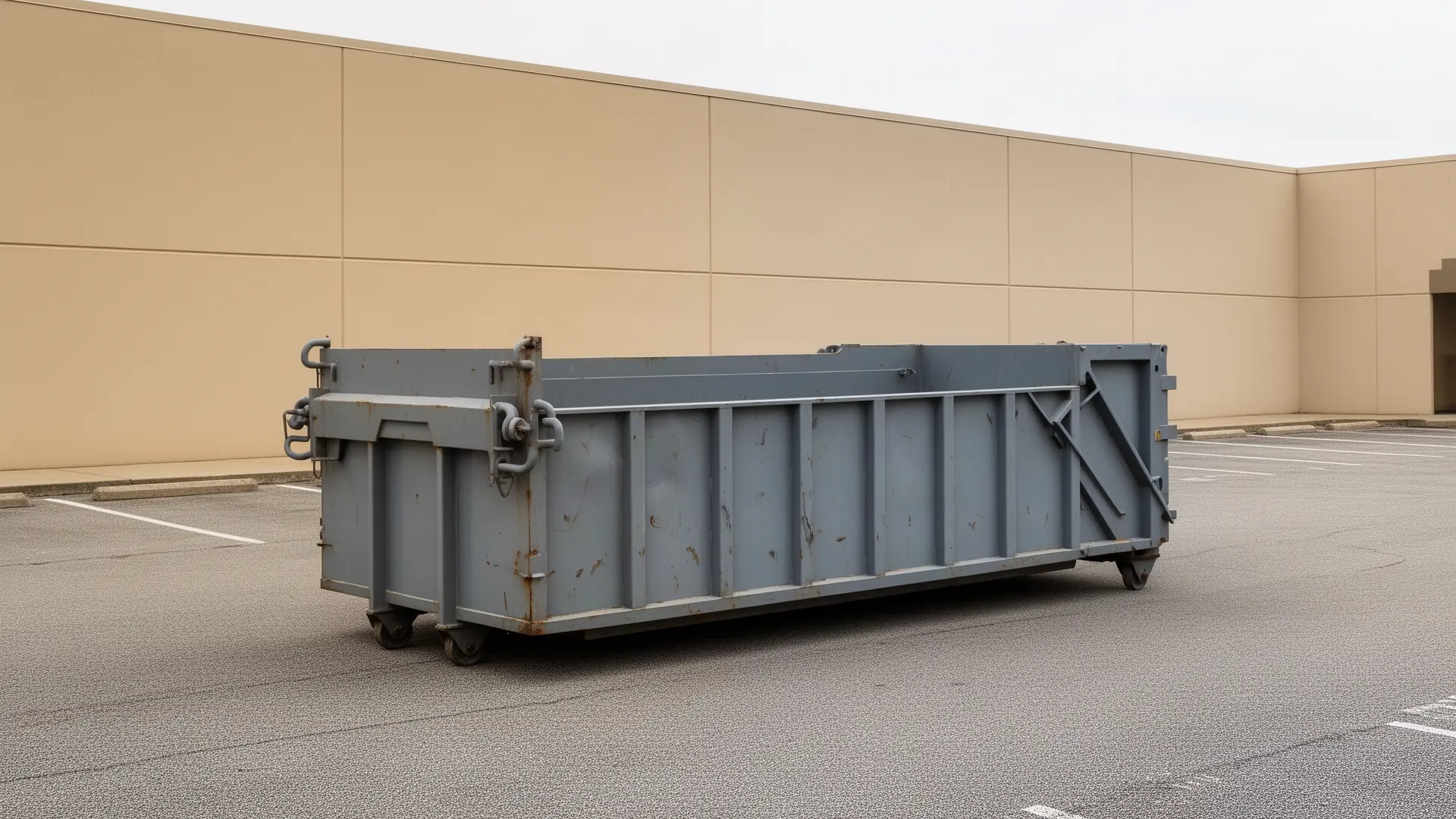 Roll-off dumpster from New Leaf Dumpster Rental in Wilmington, NC